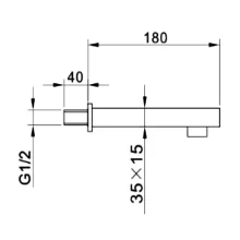 Abacus Brushed Brass Corner Radiator TRV Valve Set