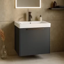 Abacus S3 Concepts Wall Hung Vanity Unit Pack 550mm - Anthracite