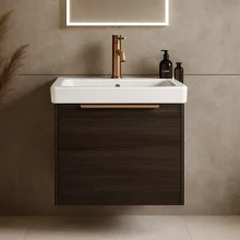 Abacus S3 Concepts Wall Hung Vanity Unit Pack 550mm - Wood Lava