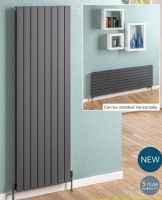 Eastbrook Addington 1800 x 514 Matt Anthracite Type20 Radiator