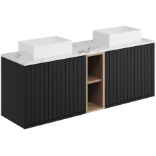 Scudo Alfie 1400mm Reed Green Wall Hung Unit