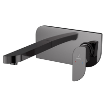 Jaquar Alive Black Chrome Wall Mounted Basin Mixer With Concealed Valve