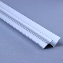 ALU-TRIM 10mm Internal Corner Aluminium Trim - Satin Silver