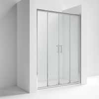 Nuie Pacific 1400mm Double Sliding Shower Door 