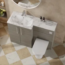 SELECT Strata Oak 600mm Floor Standing Vanity Unit