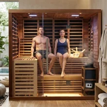 Artize Bio 6-8 Person Combined Traditional Stove & Infrared Sauna