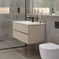 Villeroy & Boch Arto 800 Bathroom Vanity Unit With Basin - Satin Grey