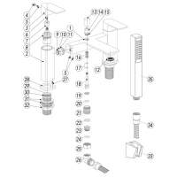 Francis Pegler Tempest Bath Shower Mixer Tap