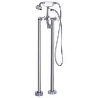 Barbary Freestanding Bath Shower Mixer Chrome