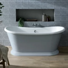Bayswater 1700 x 750 Plummet Grey Freestanding Bath