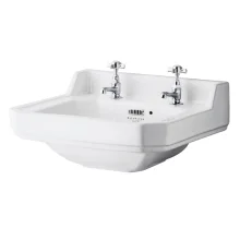 Bayswater Fitzroy 500mm 2 Tap Holes Basin