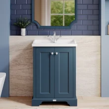 Bayswater 1050mm Double Bathroom Mirror Wall Cabinet - Plummett Grey