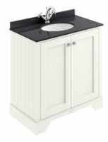 Bayswater 800mm 2-Door Traditional Basin Cabinet - Pointing White