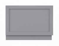 HaLite Gloss Grey 1700mm Bath Panel - Waterproof & Solid