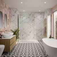 Lightning Marble Showerwall Panels