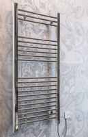 Eastbrook Biava 1100 x 500 Chrome Dry Element Electric Towel Radiator