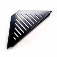 Black - Genesis Retro Fit Stainless Steel Shower Shelf