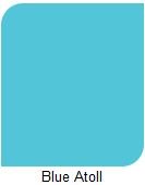 Lustrolite Blue Atoll Kitchen Panel / Splash Backs