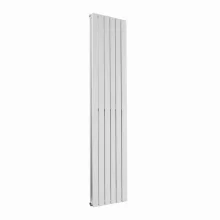Bravo 1800 x 408mm White Double Vertical Designer Radiator