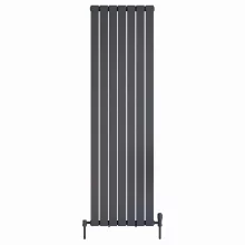 Bravo 1800 x 544mm Anthracite Vertical Designer Radiator