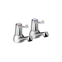 Bristan Value 3" (76mm) Lever Basin Taps