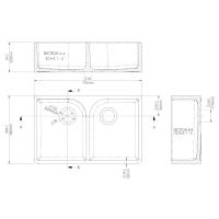 Armitage Shanks 600 x 460mm Heavy Duty Belfast Sink