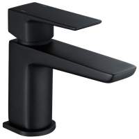 Buff Mono Cloakroom Basin Tap - Matt Black