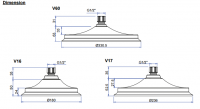 Burlington Chelsea Traditional Tap Height Extension Kit