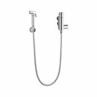 Scudo Brushed Brass Douche Kit with Outlet Elbow - DOUCHE011