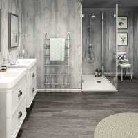 Perform Panel Warm Grey 1200mm Bathroom Wall Panels
