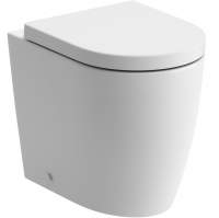 Campbell Rimless Back To Wall Toilet & Soft Closed Seat