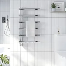 Lancia Carlo 1750 x 500mm Chrome Designer Towel Rail