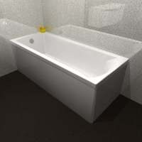 Carron Delta  1500 x 700 Single Ended Bath - 5mm