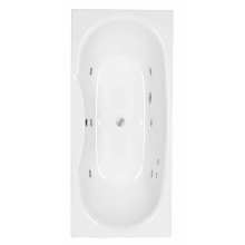 Carron Equation - Carronite - Double Ended Whirlpool Bath - 1700 x 750mm