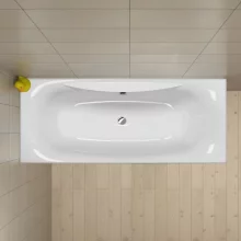 Carron Haiku 1700 x 800 Double Ended Bath - Carronite