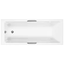 Carron Eco Integra 1700 x 700 Single Ended Bath With Grips Low Level - Reinforced Carronite