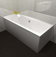 Carron Arc 1700 x 750 Double Ended Bath - 5mm