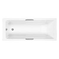 Carron Quantum Integra 1700 x 750 Bath with Twin Grips - Carronite