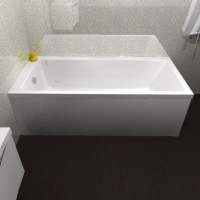 Carron Quantum Integra 1700 x 700 Single Ended Bath With Grips - 5mm