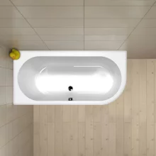 Carron Profile Duo 1600 x 700 Double Ended Bath - Reinforced Carronite