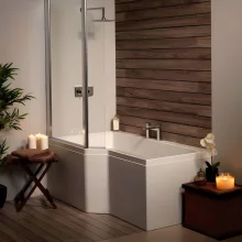 Carron Urban Edge 1575 x 800 Shower Bath - 5mm