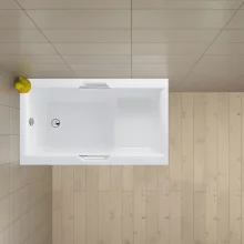 Carron Swallow 1700 x 700 Single Ended Bath with Grips - 5mm