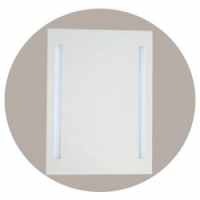 Rockland Round illuminated Bathroom Mirror - 600mm  - Eastbrook