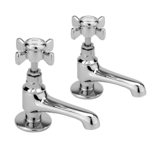 Sagittarius Churchman Basin Taps Pair Chrome