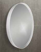 HiB Trim Round 60 Brushed Brass Bathroom Mirror