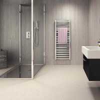 Wetwall Light Wood Shower Panel