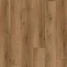 Clever Click Akron Teak Plank Rigid SPC Flooring - 1.76m2 Per Pack
