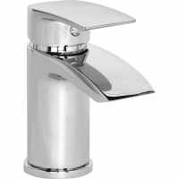 Coll Cloakroom Mono Basin Mixer Tap & Push Waste - Highlife Bathrooms