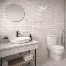 Como Beige 300x100 Gloss Bumpy Ceramic Tile - &pound;35.70m2