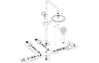 Tailored Tenby Traditional Dual Shower Kit TIS0018